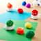 12 Packs: 20 ct. (240 total) 2" Rainbow Mix Pom Poms by Creatology™